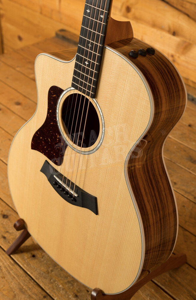 Taylor 214ce Dlx Left Handed Peach Guitars