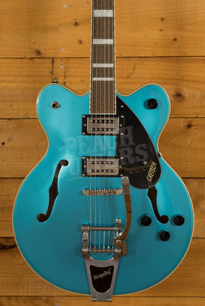 Gretsch Streamliner G2622T Riviera Blue - Peach Guitars