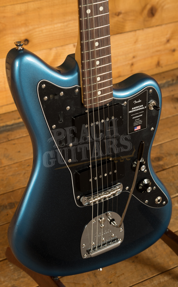 Fender American Professional II Jazzmaster Dark Night Rosewood Peach
