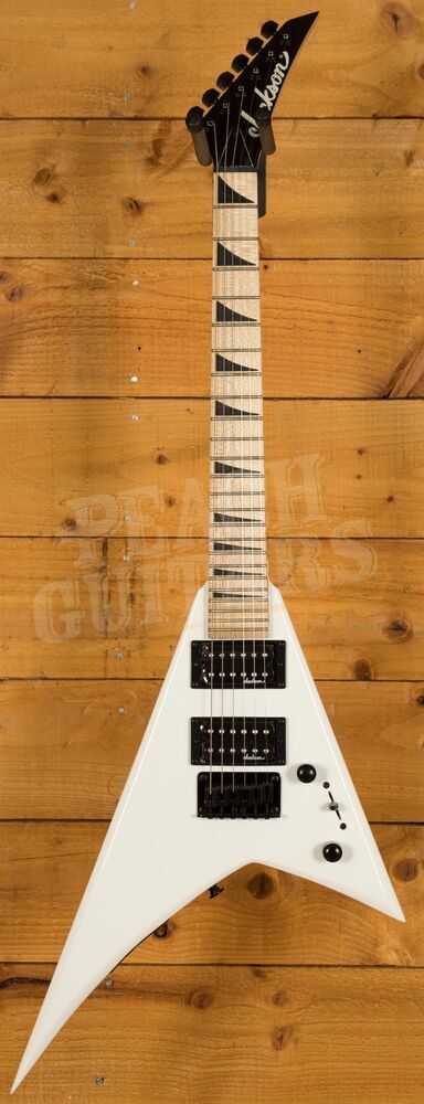 Jackson JS1X RR-M Minion Snow White Maple - Peach Guitars