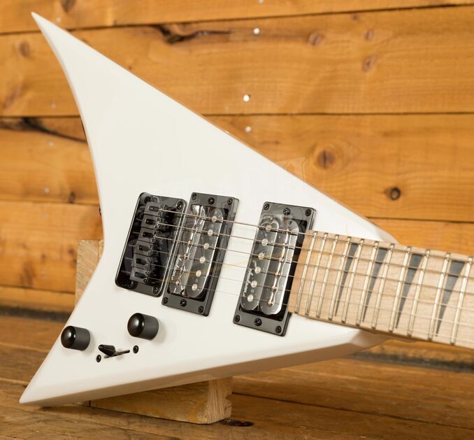 Jackson JS1X RR-M Minion Snow White Maple - Peach Guitars