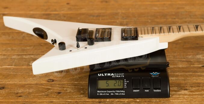 Jackson JS1X RR-M Minion Snow White Maple - Peach Guitars