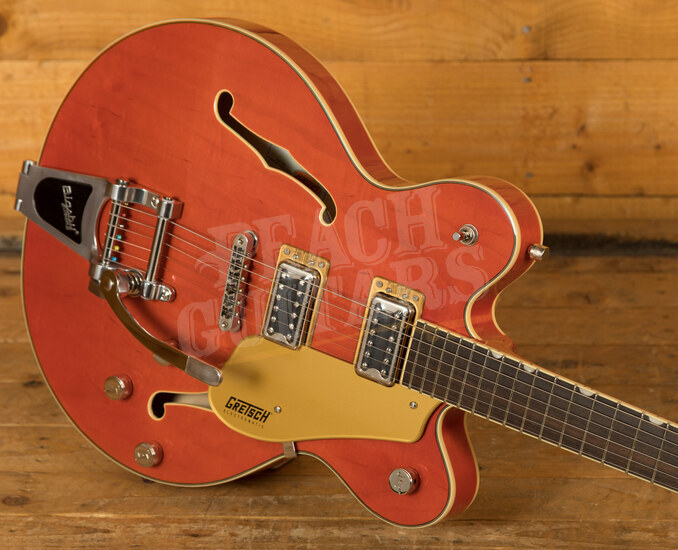 Gretsch G5622T DoubleCut Orange Stain Peach Guitars