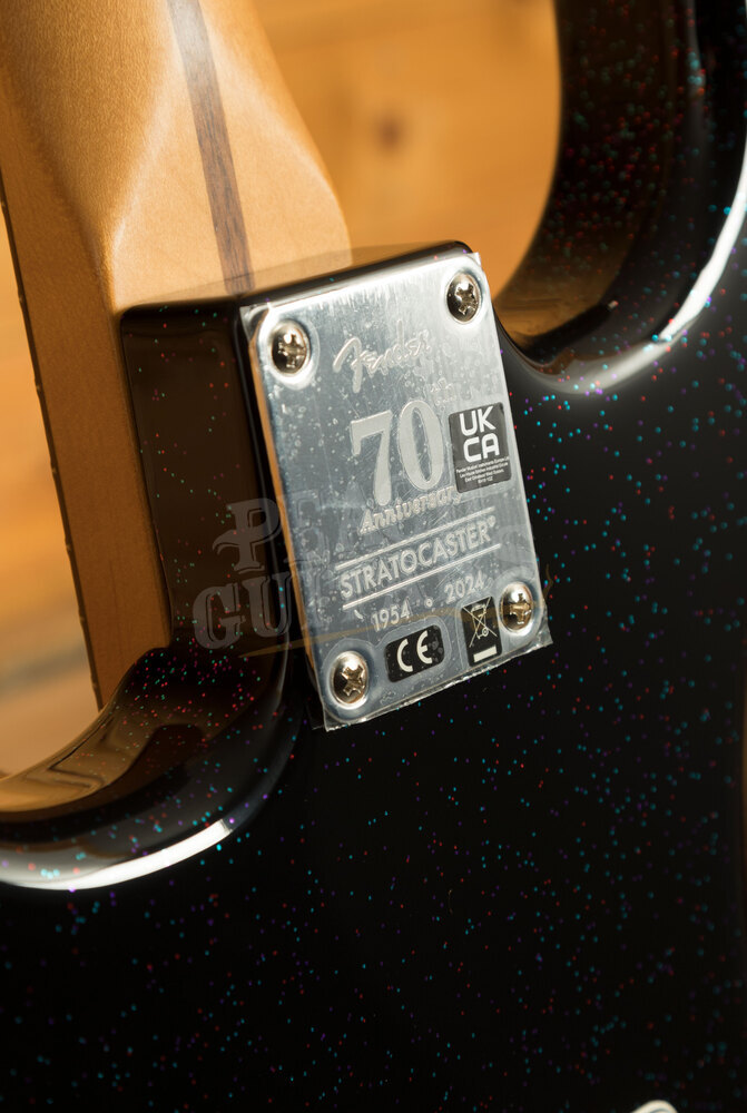 Fender Player Stratocaster 70th Anniversary LTD - Manche En Palissandre Nebula Black - Avec Housse - 10