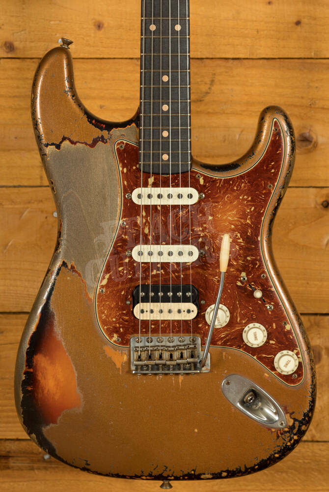 Fender Custom Shop '55 Strat Heavy Relic 2-Tone Sunburst MB Dale Wilson 
