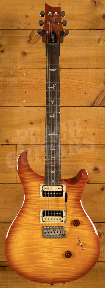 Prs Se Custom 24 Vintage Sunburst Peach Guitars