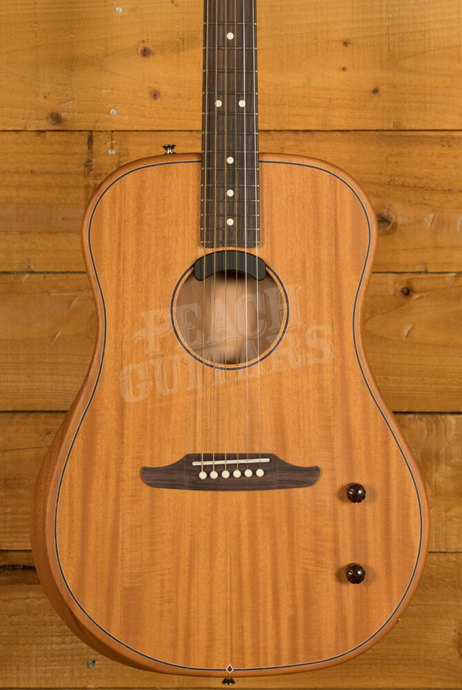 Fender Highway Series Dreadnought | All-Mahogany - Peach Guitars