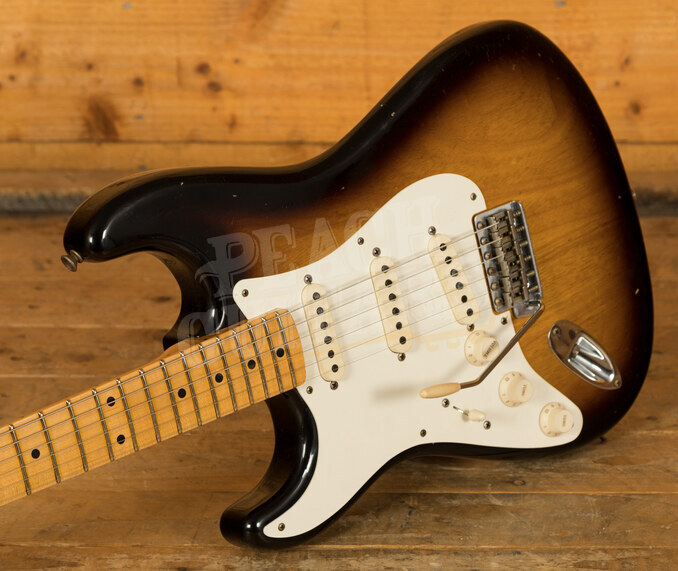 Fender Custom Shop '57 Strat Journeyman Relic 2 Tone Sunburst Left Handed
