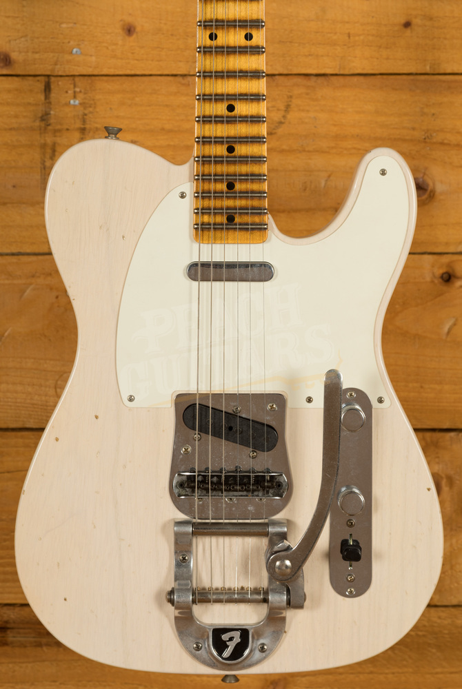 Fender Custom Shop LTD Twisted Tele Journeyman Aged White Blonde - Peach  Guitars