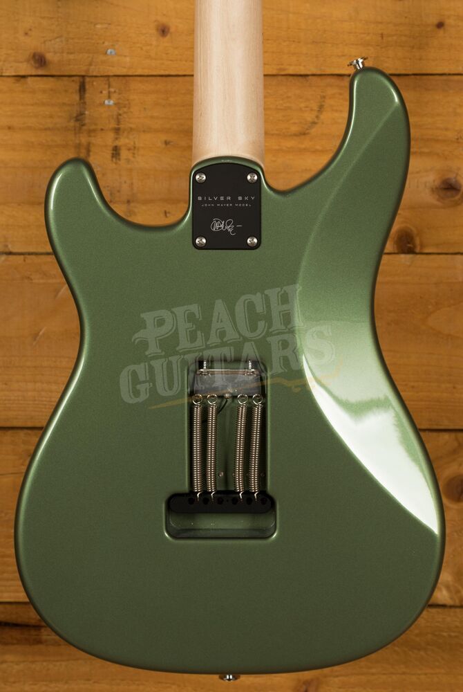 PRS Silver Sky Maple F/Board Orion Green - Peach Guitars