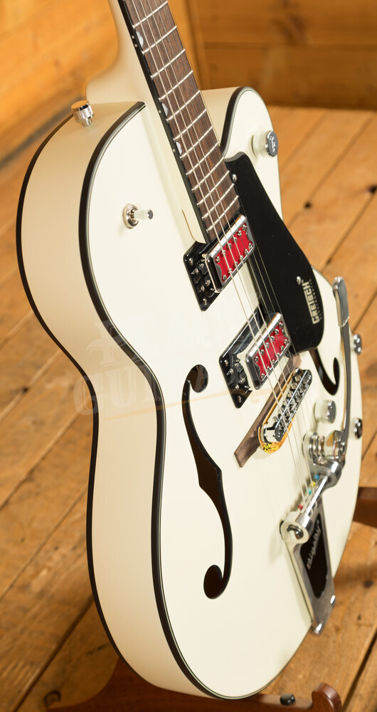 Gretsch G5410T Electromatic Rat Rod Matte White Peach Guitars