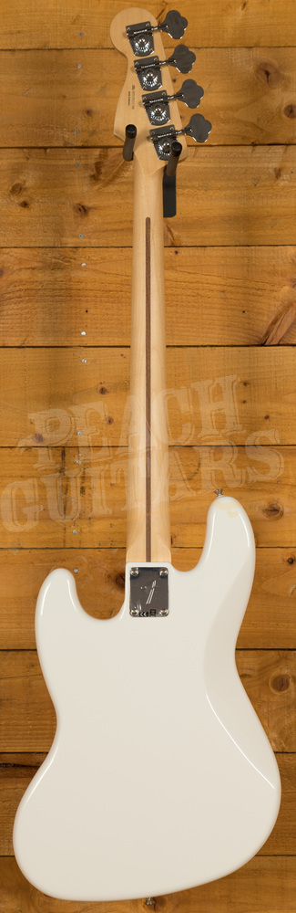 Fender Player Series Jazz Bass Maple Neck Polar White - Peach Guitars