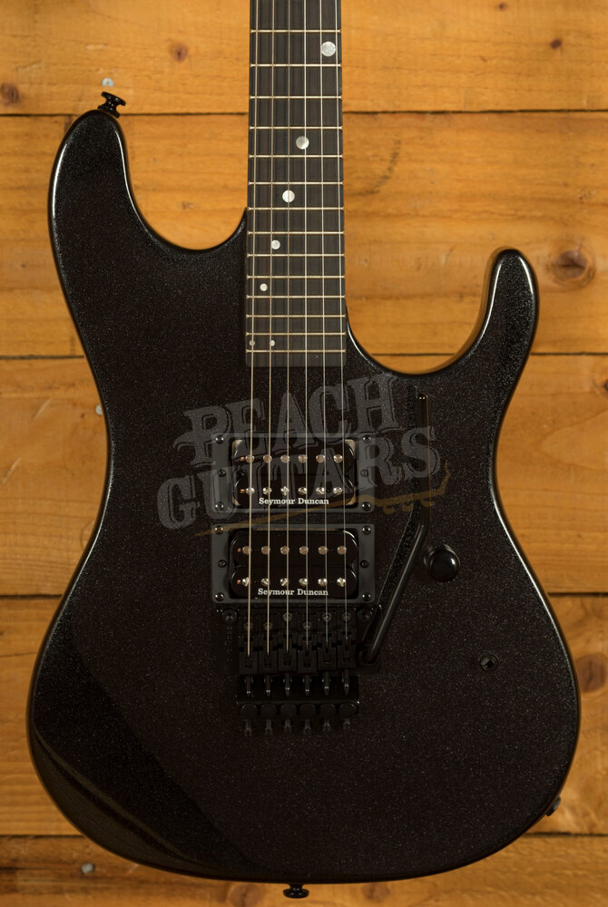 kramer guitars nightswan jet black metallic