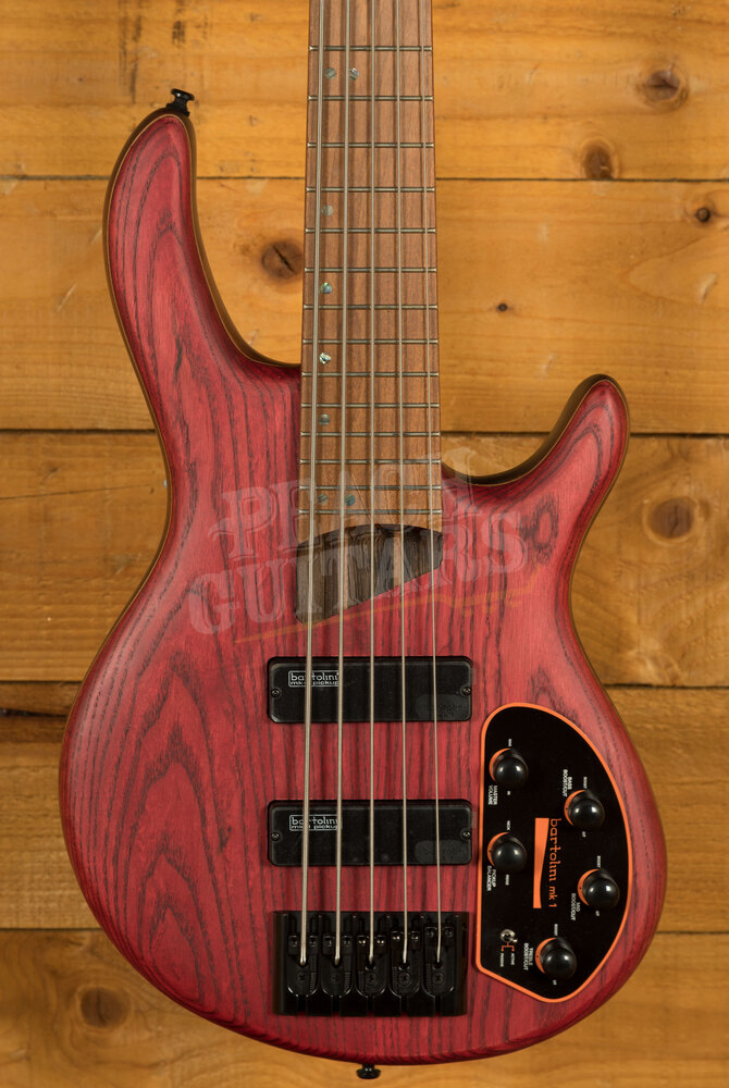 Cort Basses Artisan Series | B5 Element - 5-String - Open Pore Burgundy Red