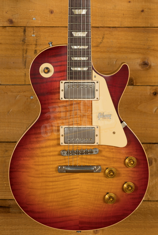 factory burst les paul