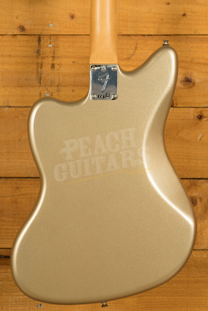Fender Gold Foil Jazzmaster Ebony Shoreline Gold