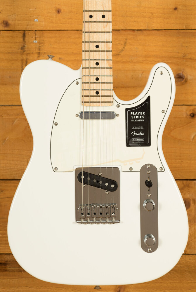 Fender Player Telecaster | Maple - Polar White *B-Stock* - Peach