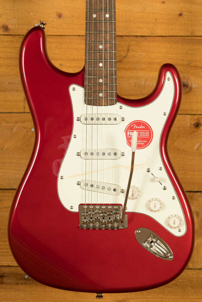 candy apple red squier