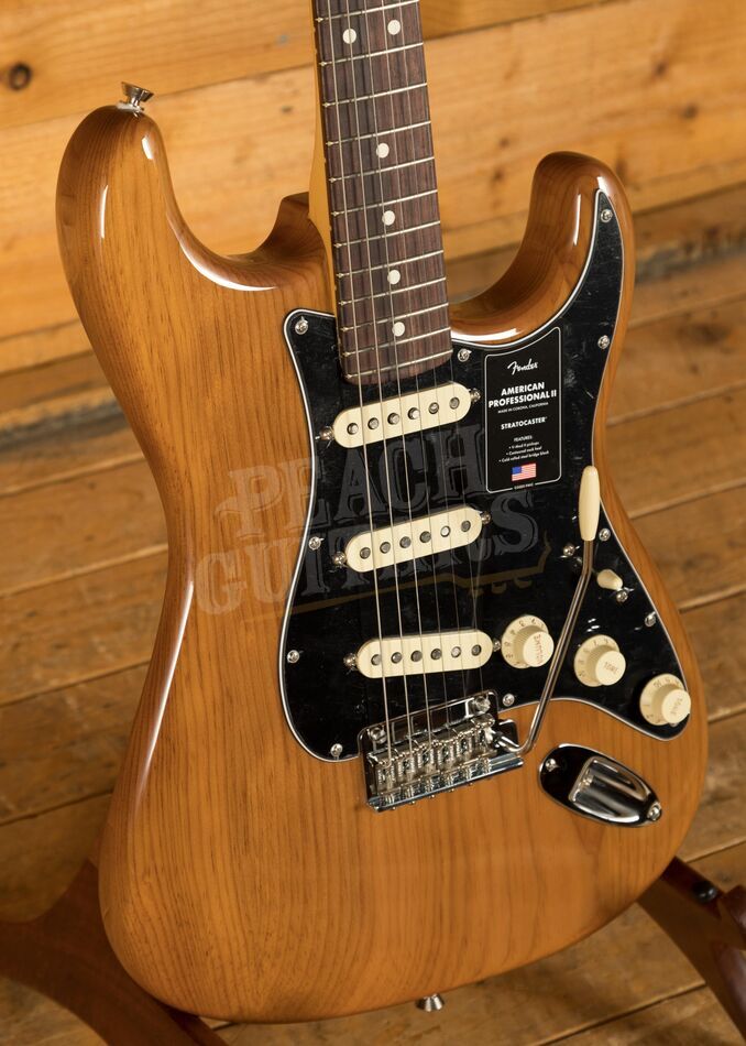 Fender Professional II Stratocaster Roasted Pine Rosewood Peach Guitars