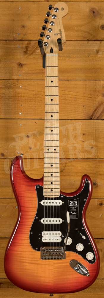 Fender Player Strat Hss Plus Aged Cherry Peach Guitars