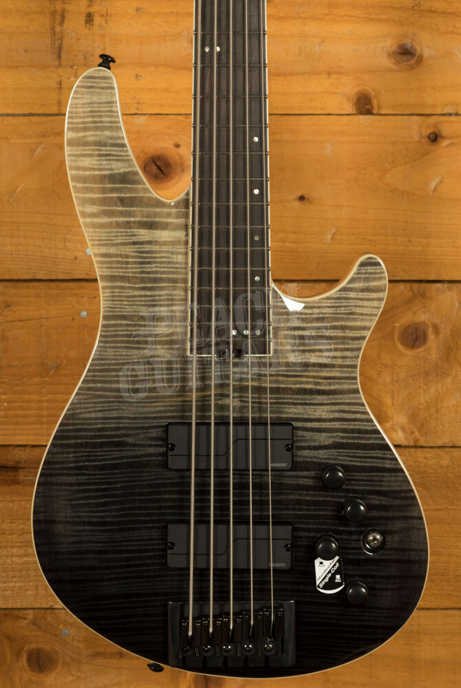 Schecter Bass Sls Elite 5 5 String Black Fade Burst