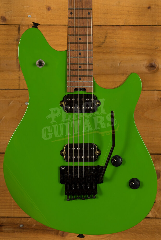 EVH Wolfgang Standard Roasted Maple Neck Slime Green - Peach Guitars