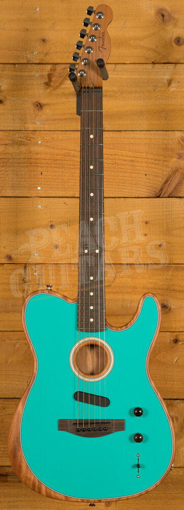 Fender Limited Edition Acoustasonic Player Telecaster Rosewood Miami Blue 6998