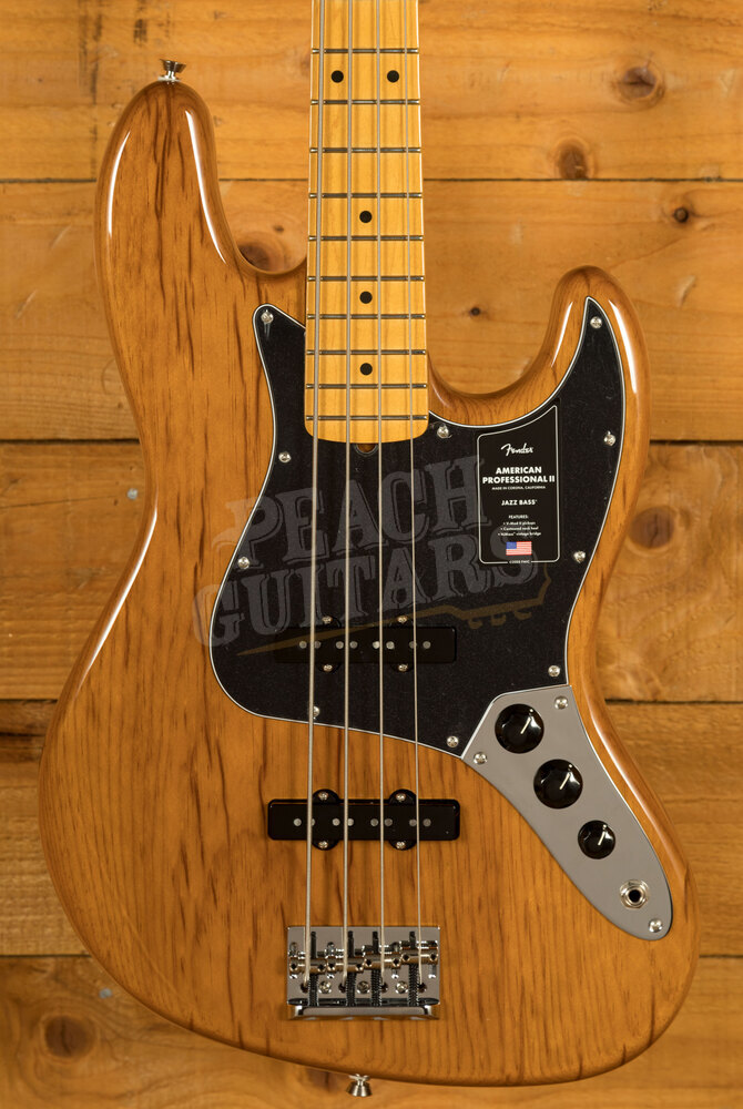 Fender American Professional Ii Jazz Bass Maple Roasted Pine 3982