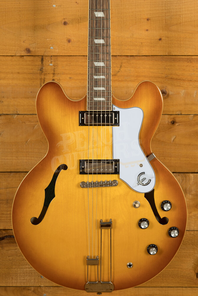 epiphone riviera tan