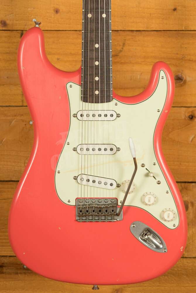 Nash Guitars - S63 | Fiesta Red Light Aged