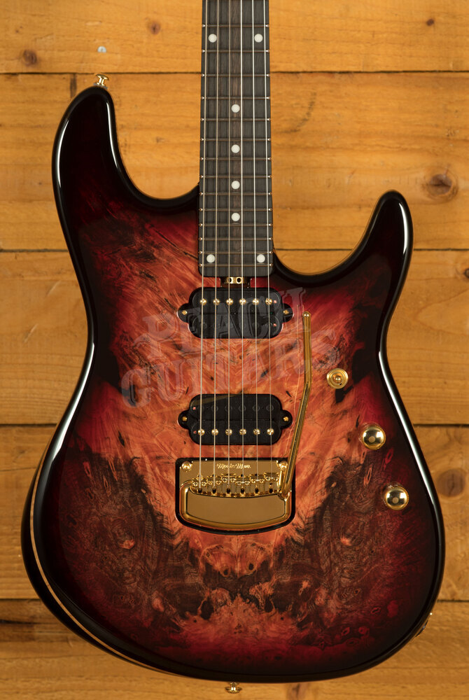 Music Man Jason Richardson | Cutlass - Rorschach Red - Peach Guitars