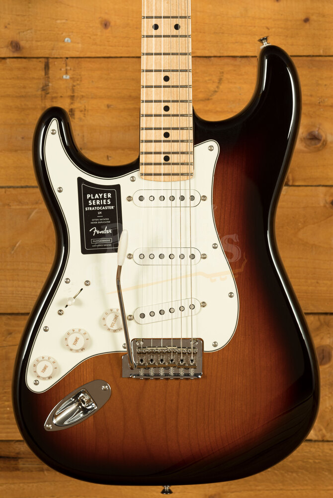 Player Stratocaster (MEX, PF) - 3-color sunburst E-gitarre in str