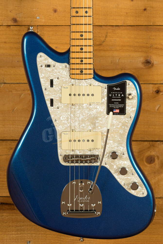 fender american ultra jazzmaster cobra blue