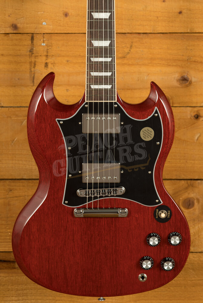 Gibson SG Standard, Heritage Cherry - Peach Guitars