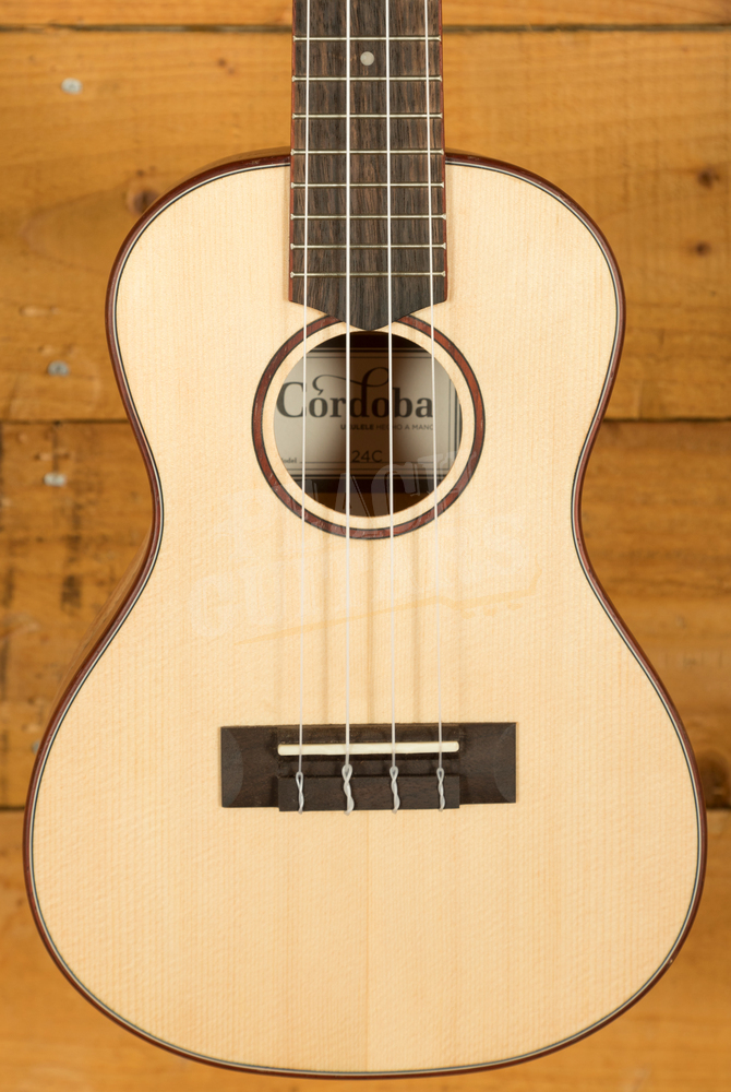 Cordoba 24 Series Ukes | 24C Spruce Concert Ukulele - Natural