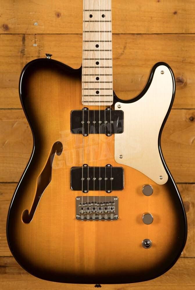 Squier Paranormal Cabronita Telecaster Thinline 2-Tone Sunburst