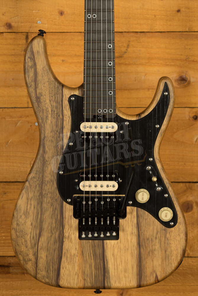 schecter sun valley super shredder exotic black limba