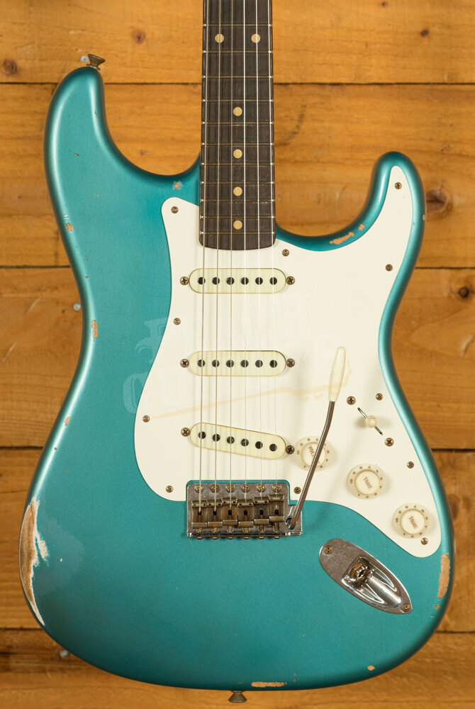 Fender Custom Shop Limited '59 Strat Relic Faded Aged Ocean Turquoise