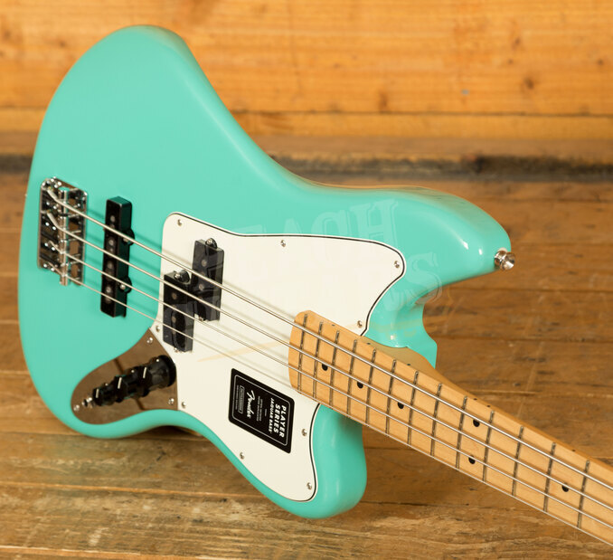 Fender Player Jaguar Bass Maple Sea Foam Green 8768