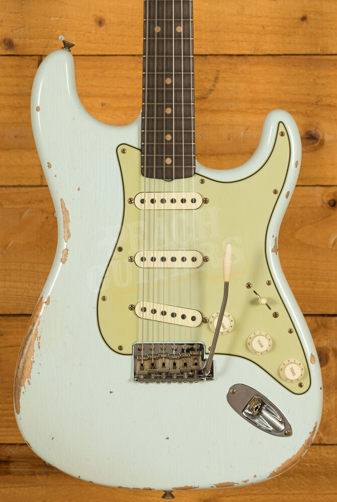Fender Custom Shop LTD '63 Strat Relic Faded Aged Sonic Blue