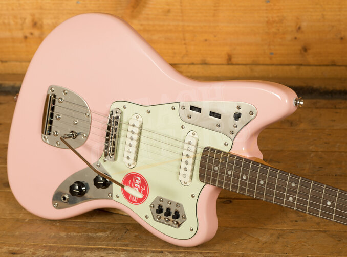 squier classic vibe jaguar pink