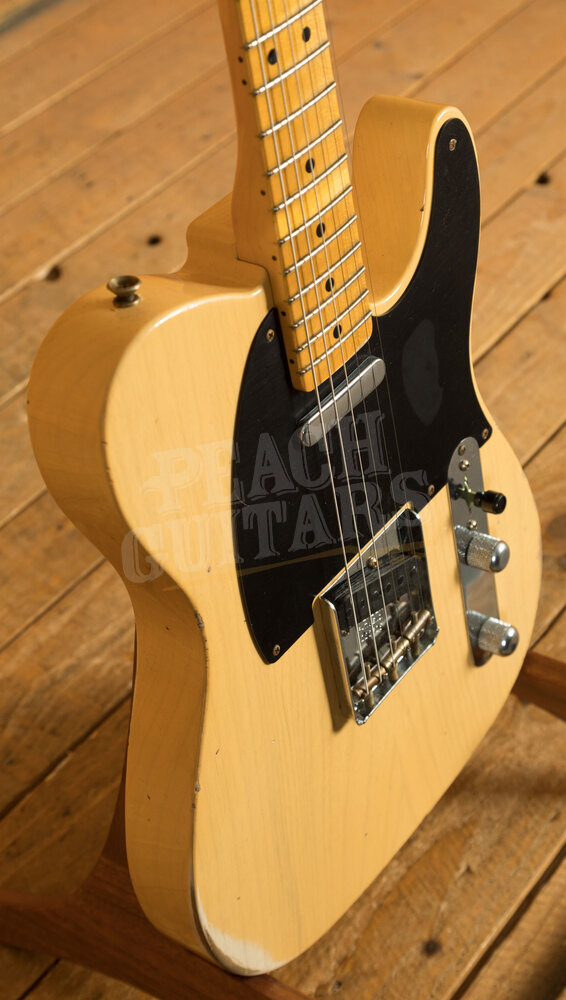 Fender Custom Shop 52 Tele Relic Faded Aged Nocaster Blonde