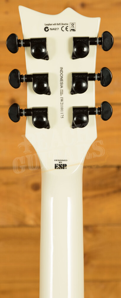 ESP LTD EC-401 | Olympic White - Peach Guitars