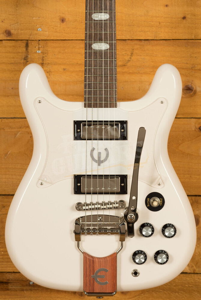 epiphone crestwood white