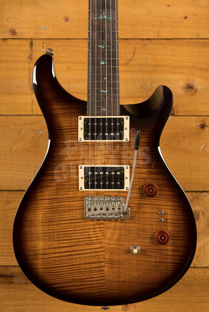 PRS SE 35th Anniversary Custom 24 Black Gold Burst