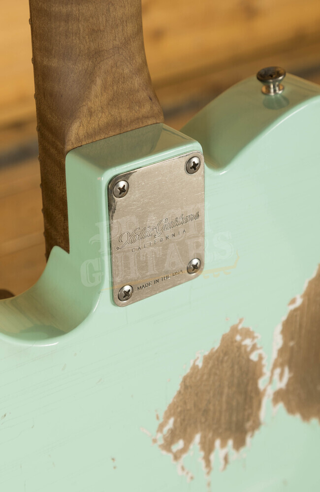 Xotic XTC1 Surf Green Heavy Ageing Peach Guitars