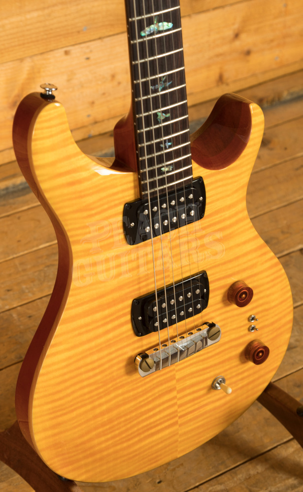 PRS SE Paul's Guitar Amber/Tobacco Peach Guitars