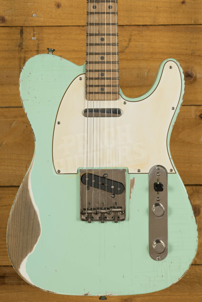 Xotic XTC1 Surf Green Heavy Ageing with Matching Headstock