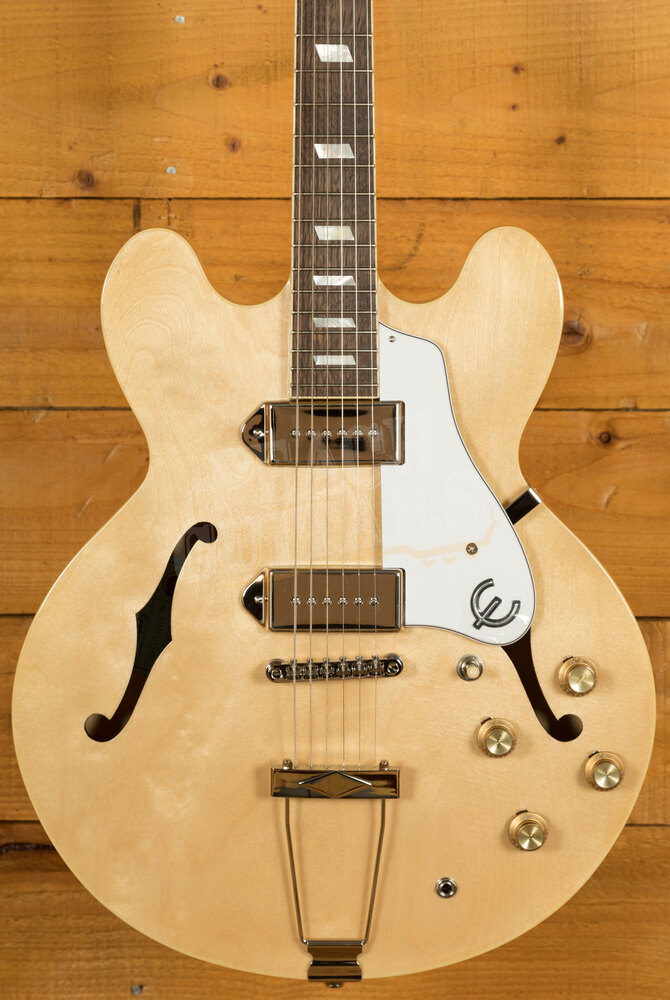 Epiphone Archtop Collection | Casino Outfit - Natural - Peach Guitars