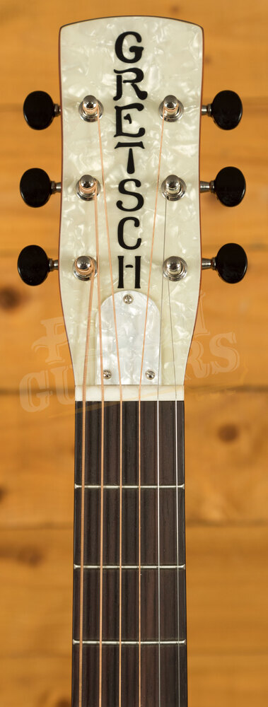 Gretsch Guitars G9221 Bobtail Round-Neck Acoustic-Electric Steel Body Resonator Guitar 194744197444